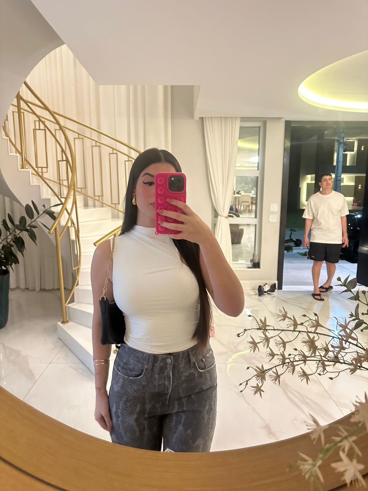 Aluna antes do acompanhamento