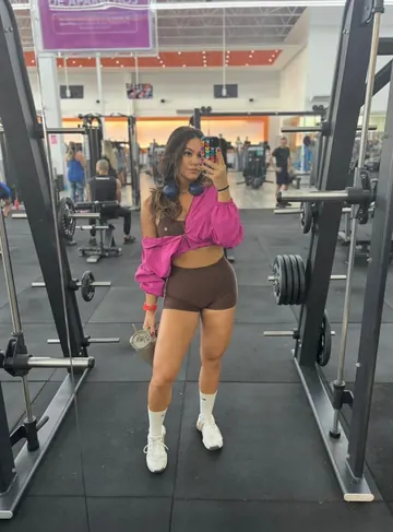Aluna antes do acompanhamento